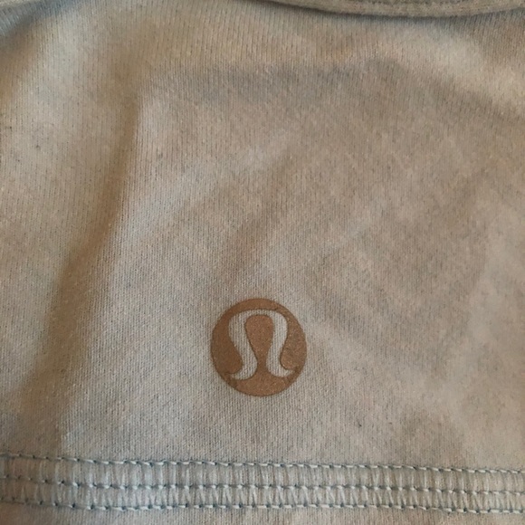 Light blue lululemon workout tank - Picture 3 of 3